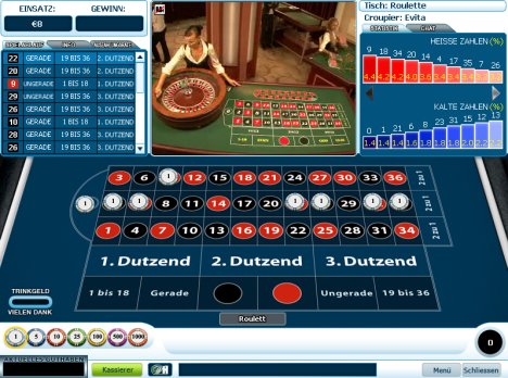 Roulette im WilliamHill Casino